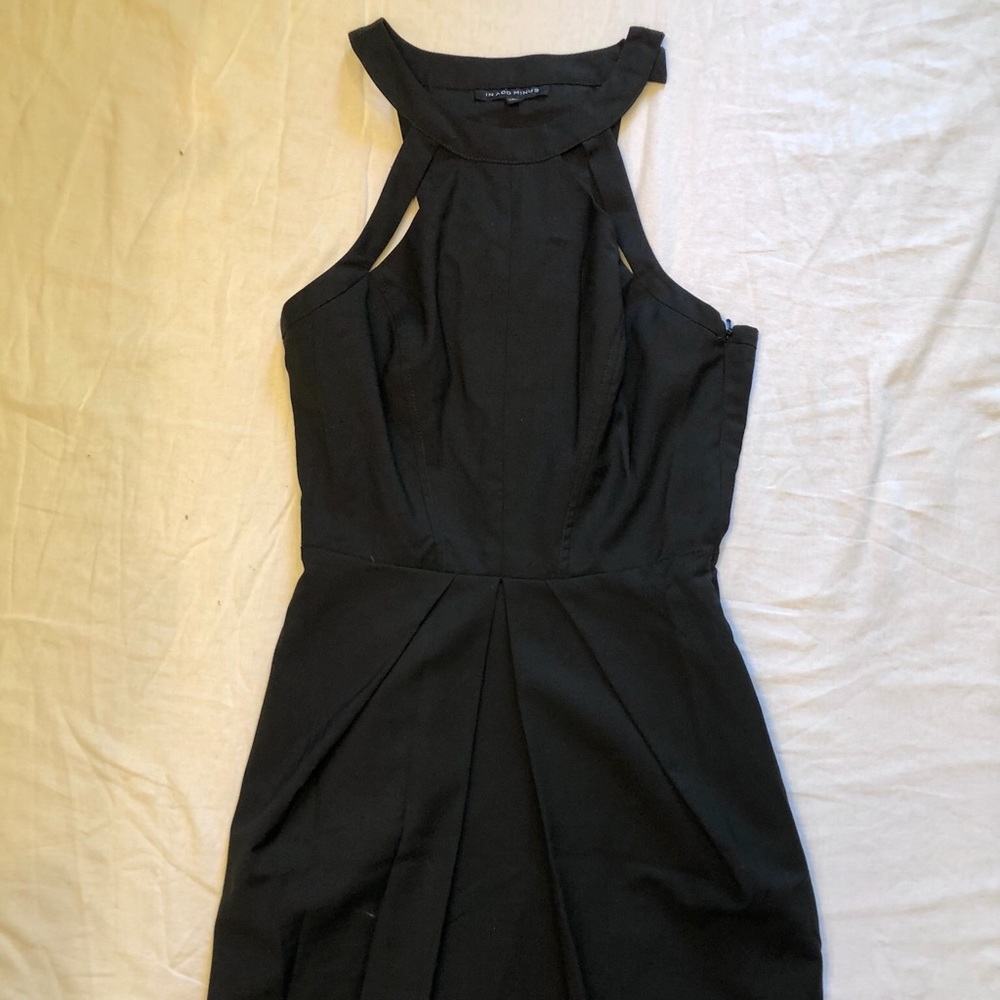 Black dress with cutouts